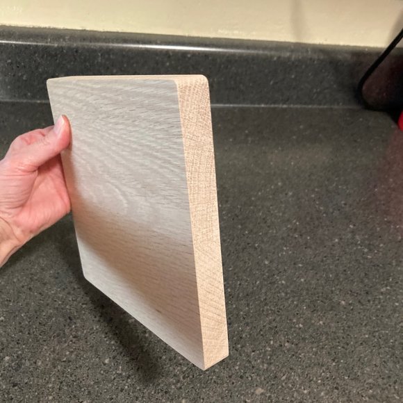 New floating wood shelf approx 7x7 European white oak - Picture 4 of 12